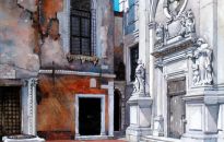 I loved my original version of this painting so much, that I decided to give it another go in order to kick start a new series for my 2016 exhibition.