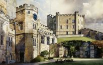 I always wondered what lay behind the imposing Castle Gatehouse. And so I sneaked into the courtyard one sunny afternoon in the hope of taking a few snaps for later use. I was quickly discovered by a security guard who after a gentle reprimand, escorted me back to the gate.