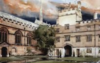 Founded by Elizabeth the First in 1571 for the education of the clergy, the College alumni include T E Lawrence (Lawrence of Arabia) and twice British Prime Minister, Harold Wilson .