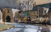 The entrance to College Green, an area behind Durham Cathedral mostly overlooked by tourists.