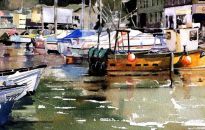 A Cornish fishing village, Mevagissey now derives most of it's income from tourism. The brightly coloured vessels in it's harbour, the narrow winding streets and the stunning coastline being the obvious attractions.

